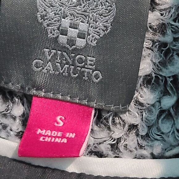 Vince Camuto Fuzzy Jacket in gray - Picture 4 of 6